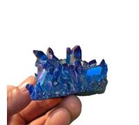 Stone 90-100g Quartz Crystal Titanium Silicon Clusters(2pcs) Gemstone Stone