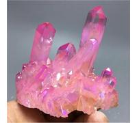 Stone Aura Quartz Crystal Bismuth Silicon Cluster Rainbow for Women Gemstone Stone