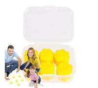 Stone Catching Game - ABS Material 5,5 cm Size, Tossing Play Set, Reaction Practice | Hand Eye Skill Builder, Compact Carry Case, Coordination Training, Storage Box For Family, Travel