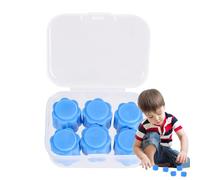 Stone Catching Game - ABS Material 5.5cm Size, Tossing Play Set, Reaction Practice | Hand Eye Skill Builder, Compact Carry Case, Coordination Training, Storage Box for Family, Travel