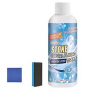 Stone Crystal Plating Agent,Nettoyant Marbre,Stone Polishing and Coating Agent,Stone Stain Remover Cleaner,Effectively Removes Oxidation and Rust Stains,For Marble,Granite,With Sponge and Rag (1PC)