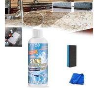 Stone Crystal Plating Agent, Stone Stain Remover Cleaner, Stone Crystal Plating Agent Stone Carving Polishing and Coating Agent Marble for Marble,Granite,Quartz and More (1)