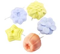 Stone de Football Ponce pour Animaux de Compagnie - 5 Jouets à Mastication pour ls Lapins de Hamster corvées de l'Inde | Blocs dentaires naturels pour Les rongeurs, guérir Les Dents et s'amuser quoti
