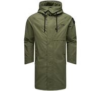 STONE HARBOUR Léger Homme mi-Saison Long Parka Extérieur avec Capuche Yaroon