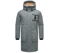 STONE HARBOUR Manteau d’hiver 'Cyriaan XX' bleu fumé, Taille XL