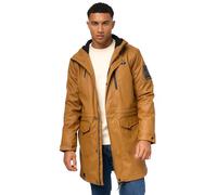 STONE HARBOUR Verdaan Poncho de pluie chaud doublé imperméable avec sangle de transport intérieure et coutures soudées S-3XL, Tobacoo, M