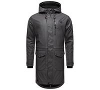 STONE HARBOUR Verdaan Poncho de pluie chaud doublé imperméable avec sangle de transport intérieure et coutures soudées S-3XL, anthrazit, XL