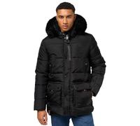 STONE HARBOUR Veste matelassée d'hiver pour homme B739, Noir , L