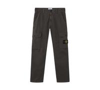 Stone Island - 3100011 Cotton Stretch Broken Twill 'Old' Effect - Homme - Pantalons - Noir - Taille: W36
