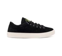 Stone Island - Baskets basses à lacets en daim - Homme - Chaussures - Noir - Taille: 40 EU
