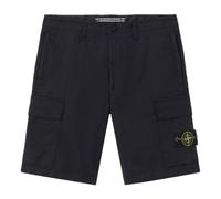 Stone Island - Bermuda Cargo Parachute Canvas - Homme - Shorts - Bleu - Taille: W44