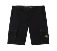 Stone Island - Bermuda Cargo Slim-fit Stone Island - Homme - Shorts - Noir - Taille: W36