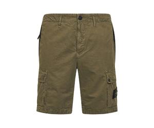 Stone Island - Bermuda cargo slim-fit Stone Island - Homme - Shorts - Vert - Taille: W31