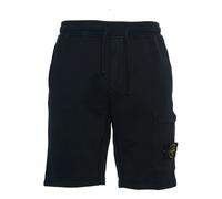 Stone Island - Bermuda Fleece SweaT-shirt - Homme - Shorts - Bleu - Taille: XS