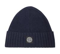 Stone Island - Berretto Badge - unisex - Accessoires - Bleu - Taille: L