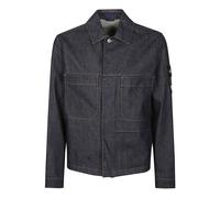 Stone Island - Biker Jacket - Homme - Vestes - Bleu - Taille: M