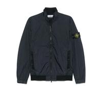 Stone Island - Blouson Bomber Bleu Léger en Nylon - Homme - Vestes - Bleu - Taille: S