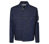 Stone Island - Blouson de motard - Homme - Vestes - Bleu - Taille: XL