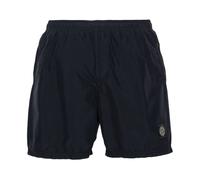 Stone Island - Brushed Nylon Swim Shorts - Homme - Maillots de bain - Bleu - Taille: M