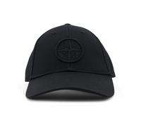 Stone Island - Casquette de baseball avec logo - Homme - Accessoires - Noir - Taille: ONE Size