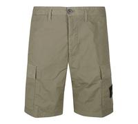 Stone Island - Cargo Bermuda Shorts - Homme - Shorts - Vert - Taille: W32