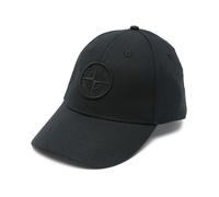 Stone Island - Casquette de baseball avec logo - Homme - Accessoires - Noir - Taille: ONE Size