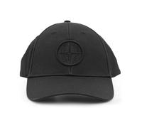 Stone Island - Casquette de baseball logo - Homme - Accessoires - Noir - Taille: ONE Size