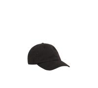 Stone Island - Casquette en gabardine de coton brossé - Homme - Accessoires - Noir - Taille: ONE Size