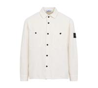 Stone Island - Chemises Casual Blanches - Homme - Chemises - Blanc - Taille: S