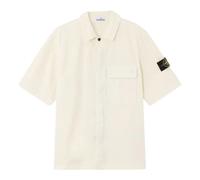 Stone Island - Chest-pocket Short Sleeve Shirt - Homme - Chemises - Beige - Taille: XL