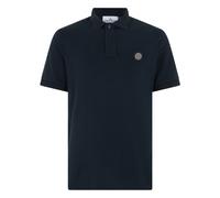 Stone Island - Coton Piqué avec Stretch - Homme - Tops - Bleu - Taille: M