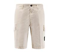 Stone Island - Cotton Bermuda Shorts - Homme - Shorts - Beige - Taille: W33