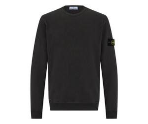 Stone Island - Cotton Crew Neck SweaT-shirt - Homme - Sweatshirts et sweats à capuche - Noir - Taille: S