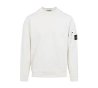 Stone Island - Crew Neck SweaT-shirt - Homme - Sweatshirts et sweats à capuche - Blanc - Taille: XL