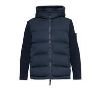 Stone Island - Doudoune avec écusson logo - Homme - Vestes - Bleu - Taille: S