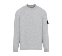 Stone Island - Fancy Yarn Crewneck Sweater - Homme - Pulls - Gris - Taille: S