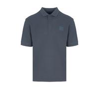 Stone Island - Ghost Patch Logo Polo - Homme - Tops - Bleu - Taille: 2XL