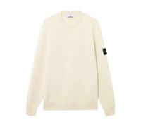 Stone Island, Homme, Pulls, Beige, Taille: 3XL Pull ras du cou en laine d'agneau