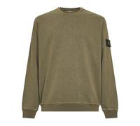 Stone Island, Homme, Sweatshirts et sweats à capuche, Vert, Taille: XL Brushed Cotton Crewneck SweaT-shirt
