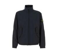 Stone Island - Jacket with Logo - Homme - Vestes - Bleu - Taille: L