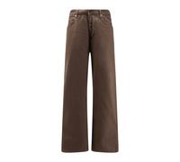 Stone Island - Jeans amples à cinq poches - Homme - Jeans - Brun - Taille: W31