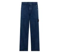 Stone Island - Jeans Fatigue Amples - Homme - Jeans - Bleu - Taille: W31