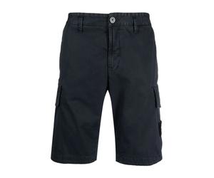 Stone Island - L100018 Cargo Shorts - Homme - Shorts - Bleu - Taille: W31