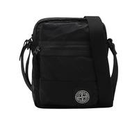 Stone Island - Logo Patch Crossbody Bag - Homme - Sacs - Noir - Taille: ONE Size