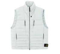 Stone Island - Logo Patch Quilted Vest - Homme - Vestes - Bleu - Taille: L