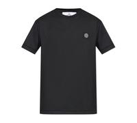 Stone Island - Logo Patch T-Shirt - Homme - Tops - Noir - Taille: M