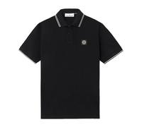 Stone Island - Logo Polo - Homme - Tops - Noir - Taille: M