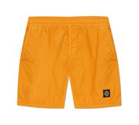 Stone Island - Logo Swim Shorts - Homme - Maillots de bain - Orange - Taille: M