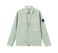 Stone Island - -Look Nylon Panama-TC Overshirt - Homme - Vestes - Vert - Taille: L