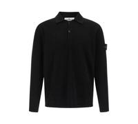 Stone Island - LS Polo - Homme - Tops - Noir - Taille: 2XL